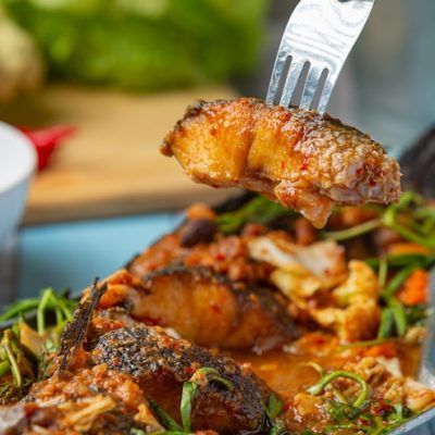 Authentic Nepali-Style Grilled Barramundi